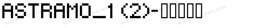 ASTRAMO_1 (2)字体转换